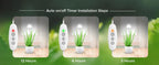 SANSI LED Pot-Clip 5W mit Timer / Dimmer