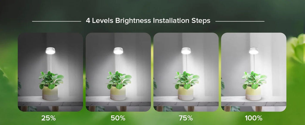 SANSI LED Pot-Clip 5W mit Timer / Dimmer