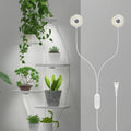 SANSI LED Grow Light Dual Head 10W (2x 5 W) mit Timer