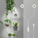 SANSI LED Grow Light Dual Head 10W (2x 5 W) mit Timer