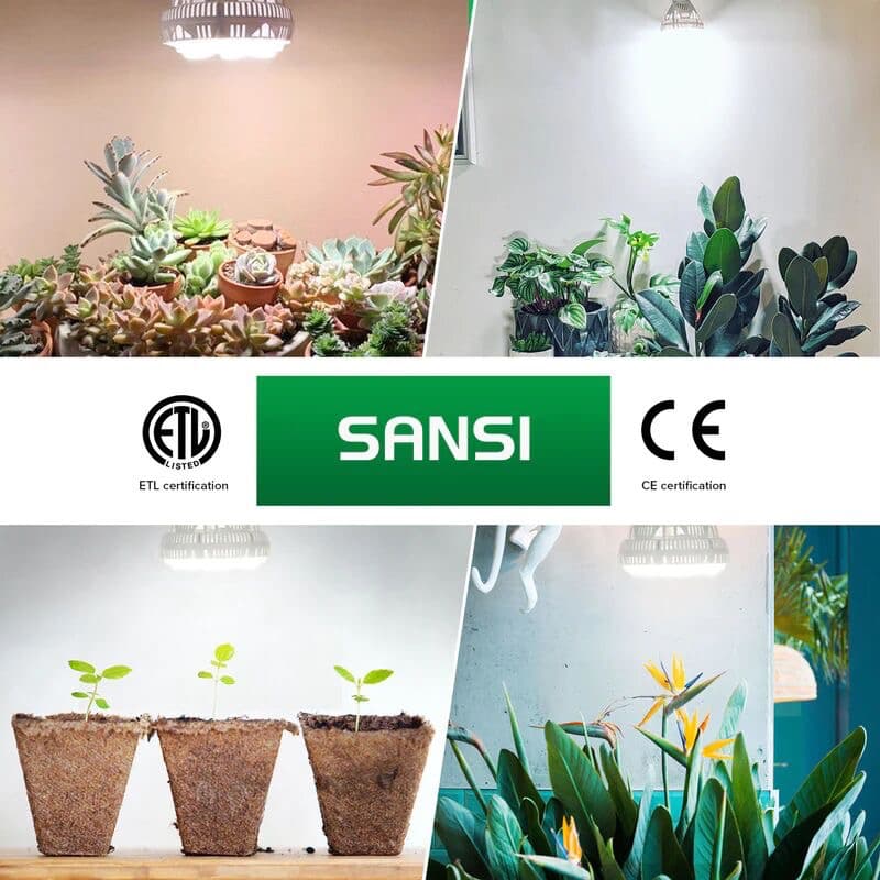 Sansi LED Grow Light Birne - 24W Indoor