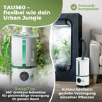 WOHLGRÜN TAU360 Pflanzen-Luftbefeuchter ,  5L Tank